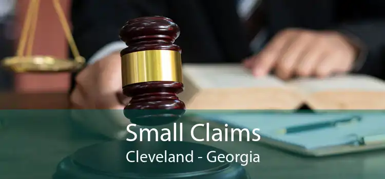Small Claims Cleveland - Georgia