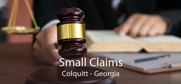 Small Claims Colquitt - Georgia