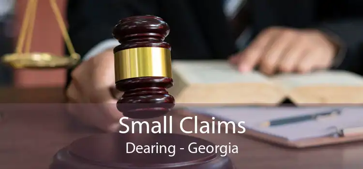 Small Claims Dearing - Georgia