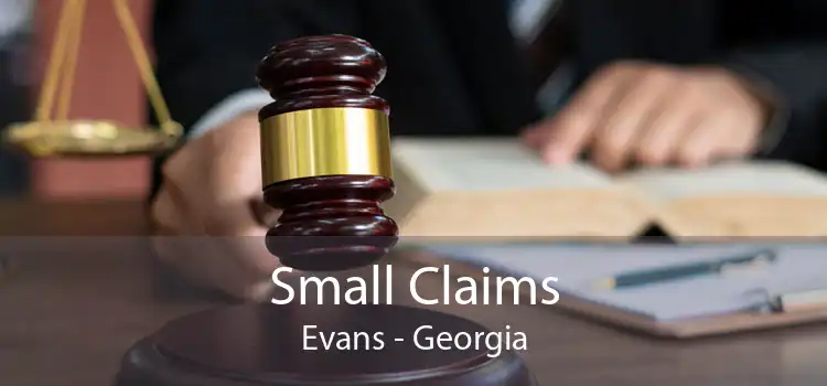 Small Claims Evans - Georgia