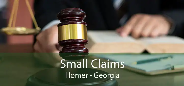 Small Claims Homer - Georgia
