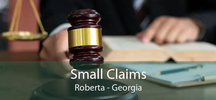 Small Claims Roberta - Georgia